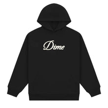 Load image into Gallery viewer, Dime - Cursive Hoodie in Black
