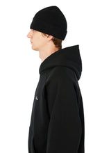 Load image into Gallery viewer, Dime - Cursive Rib Beanie in Black
