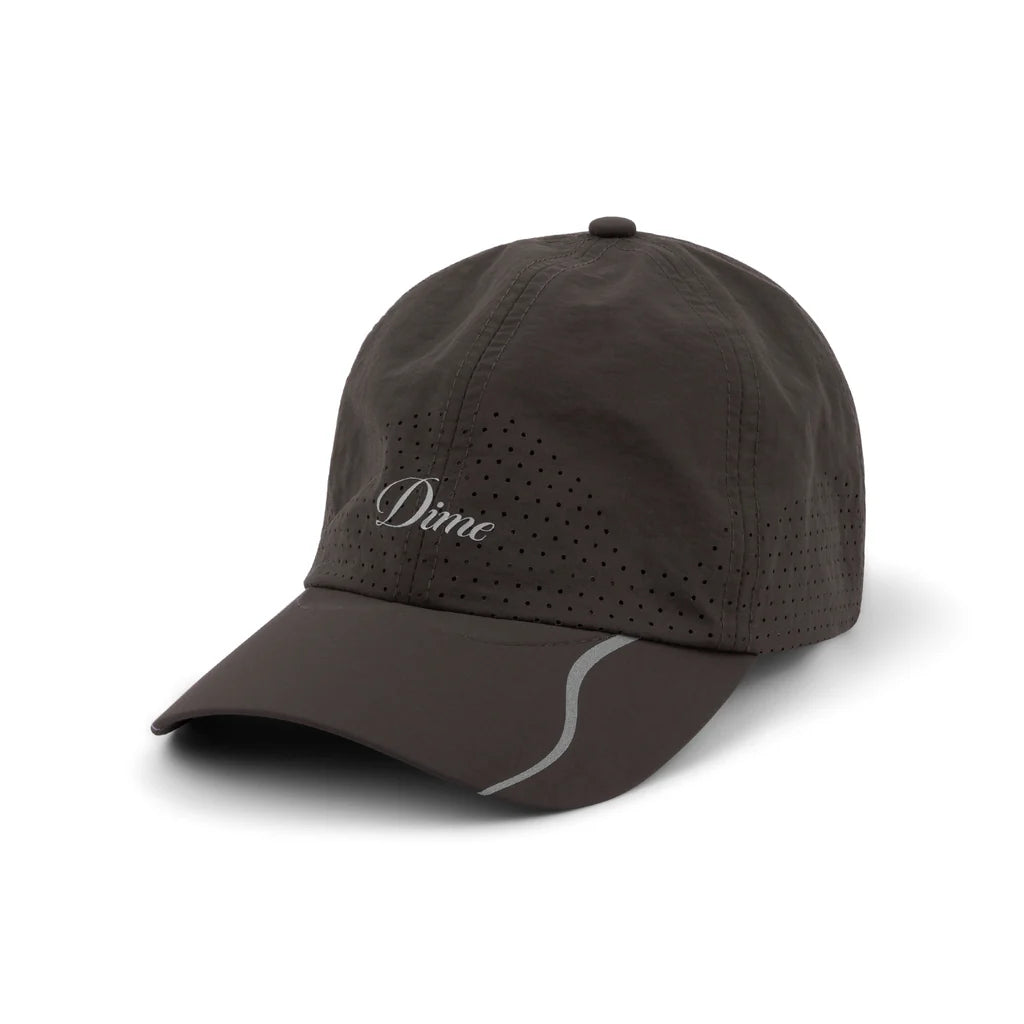 Dime - Cursive Tech Cap in Charcoal