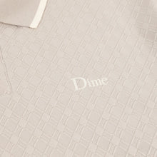 Load image into Gallery viewer, Dime - Jacquard LS Polo in Beige
