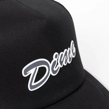 Load image into Gallery viewer, Dime - Race Trucker Cap in Black
