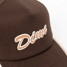 Load image into Gallery viewer, Dime - Race Trucker Cap in Brown
