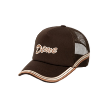 Load image into Gallery viewer, Dime - Race Trucker Cap in Brown
