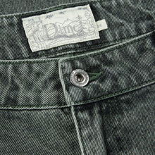 Load image into Gallery viewer, Dime - Classic Relaxed Denim Pants in Faded Green
