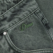 Load image into Gallery viewer, Dime - Classic Relaxed Denim Pants in Faded Green
