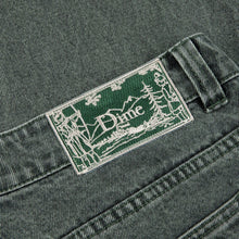 Load image into Gallery viewer, Dime - Classic Relaxed Denim Pants in Faded Green
