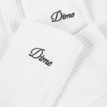 Load image into Gallery viewer, Dime - Two Pack Short Socks in White
