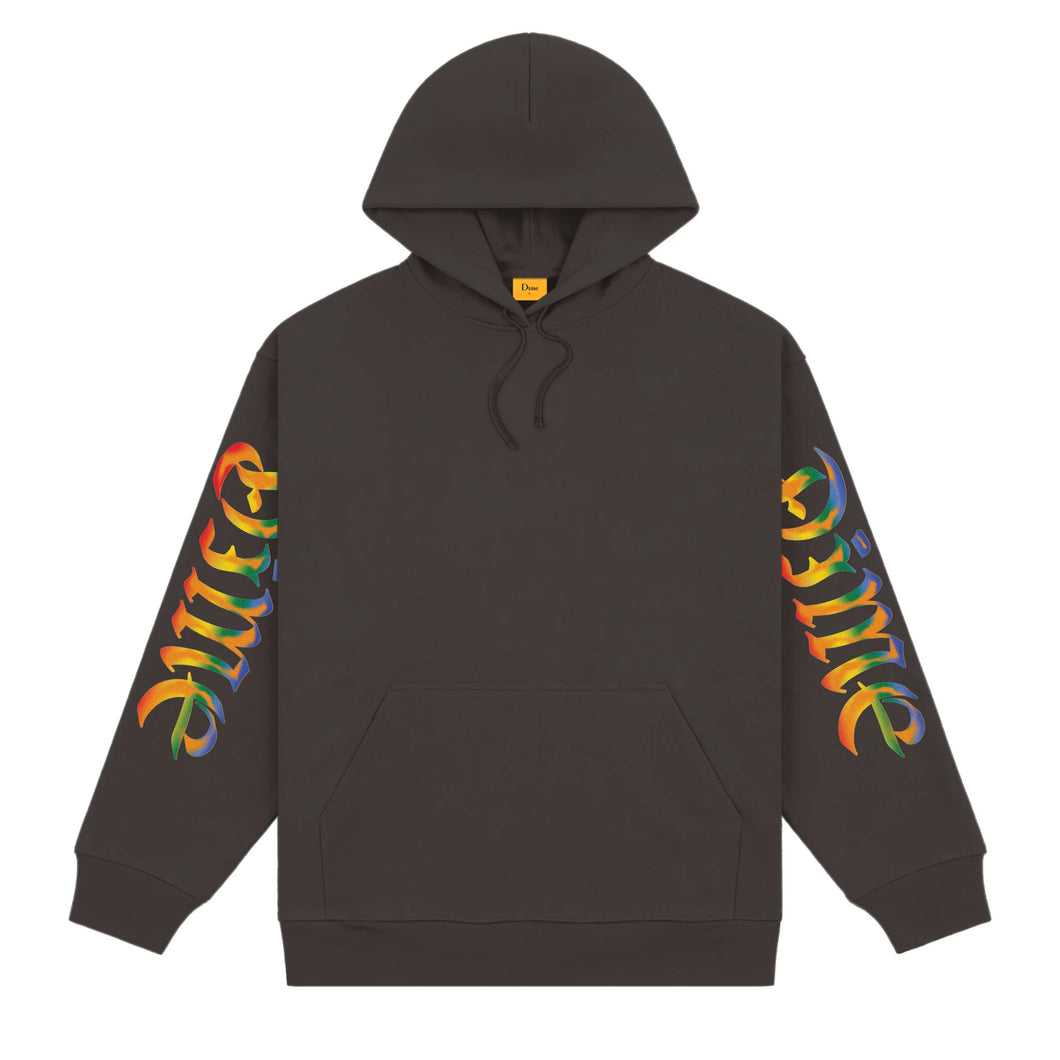 Dime - Vert Hoodie in Vintage Black