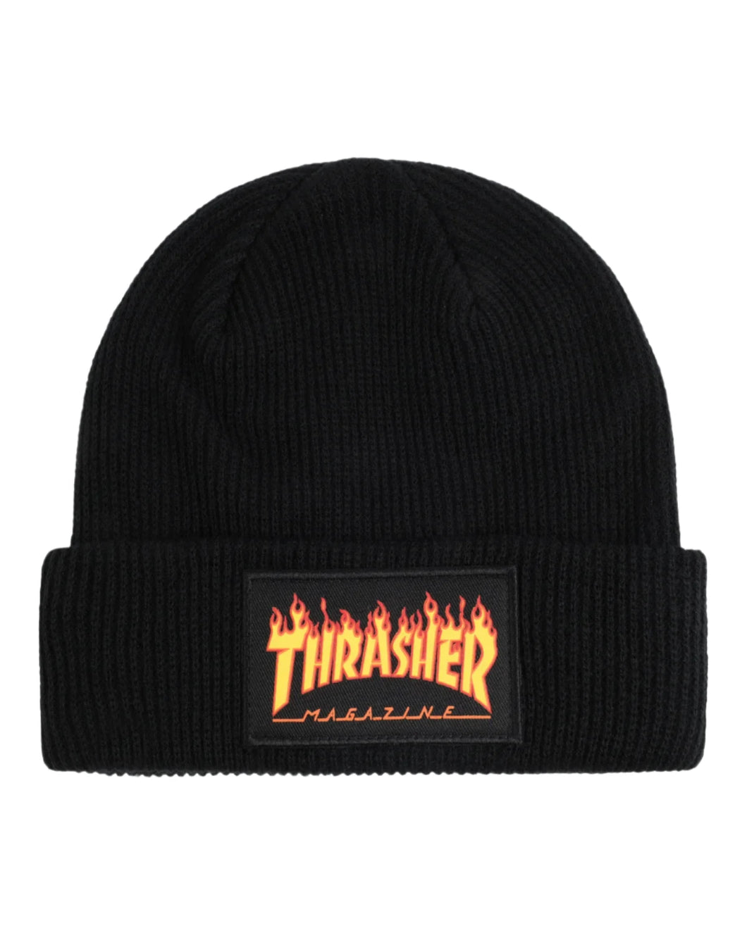 Thrasher Magazine - Flame Logo Beanie in Black