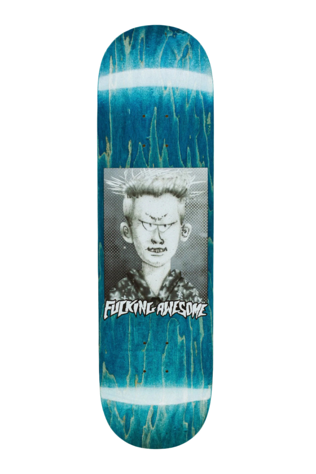 Fucking Awesome - Ave Class Photo Painted By Sickid Deck in 8.5