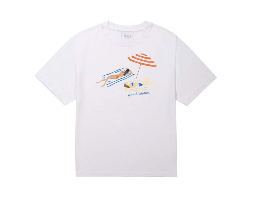 Grand Collection - Central Park Tee in White