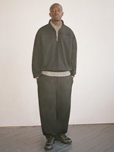 Load image into Gallery viewer, Grand Collection - Quarter Zip in Piping Black
