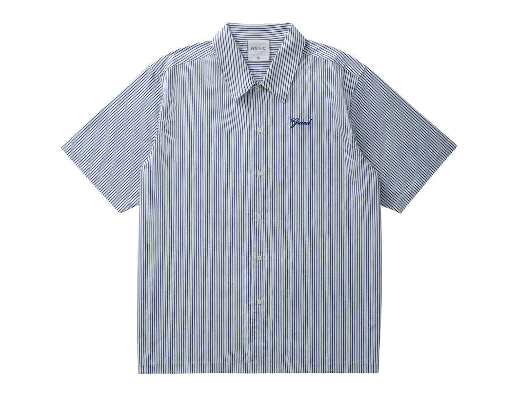 Grand Collection - Striped Poplin Shirt