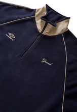 Load image into Gallery viewer, Grand Collection - Grand X Umbro Micro Fleece Quarter Zip in Navy/Cream
