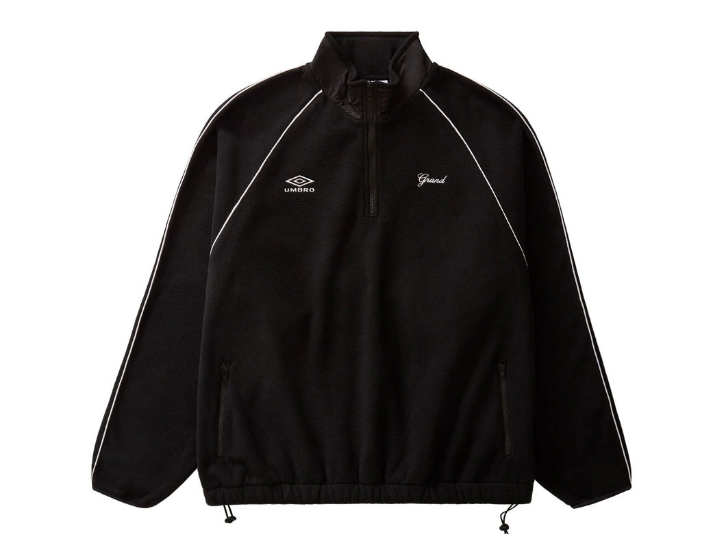 Grand Collection - Grand X Umbro Micro Fleece Quarter Zip in Black