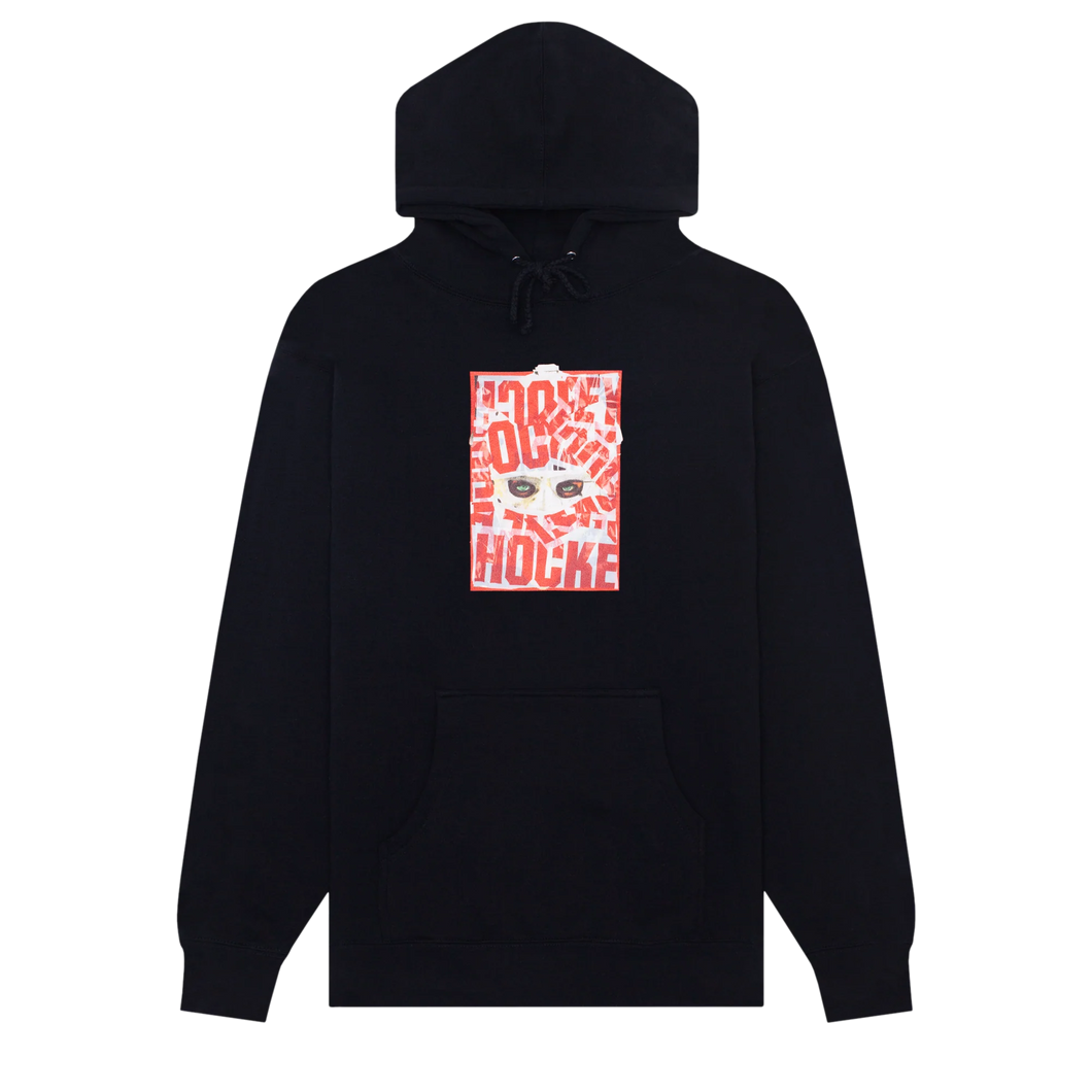 Hockey - War All Over Hoodie in Black
