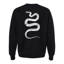 Load image into Gallery viewer, Jenny Skateboards - Snek Crewneck in Black
