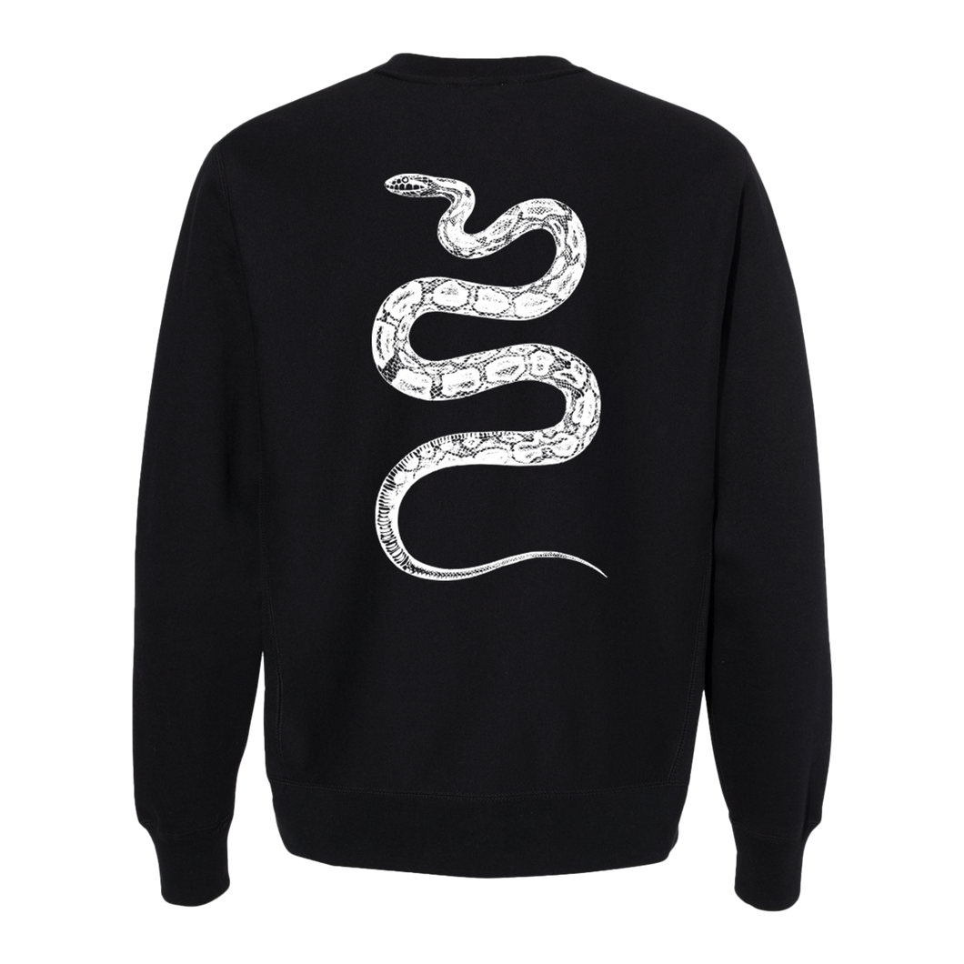 Jenny Skateboards - Snek Crewneck in Black
