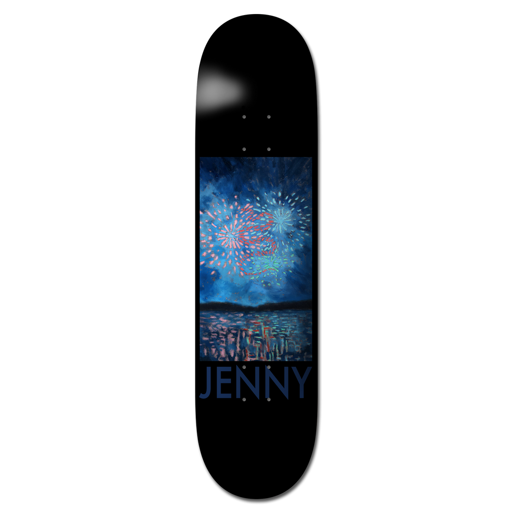 Jenny Skateboards - Fireworks Deck in 8.25