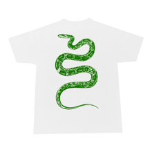 Load image into Gallery viewer, Jenny Skateboards - Snek T-Shirt in White/Green
