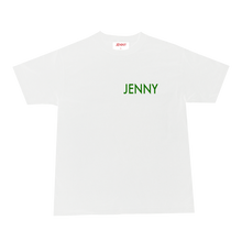 Load image into Gallery viewer, Jenny Skateboards - Snek T-Shirt in White/Green
