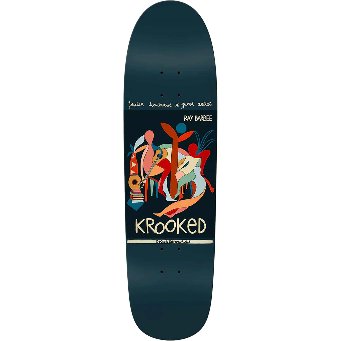 専用Krooked Ray Barbee Pro Model 8.3インチ Heritage SKTBDS - Krooked - Ray Barbee - Javier Mendizabal
