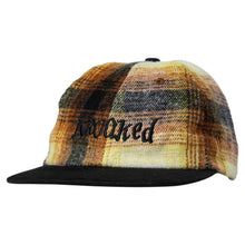 Load image into Gallery viewer, Krooked - Double Ok Script Strapback in Flannel/Black
