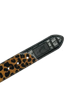 Load image into Gallery viewer, Loosey Loves You - Premium Cheetah Croc Belt
