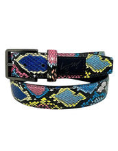 Load image into Gallery viewer, Loosey Loves You - Premium Tropical Slither Belt

