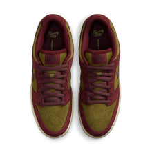 Load image into Gallery viewer, Nike SB - Dunk Low Pro in Dark Team Red/Burgundy Crush-Olive Flak
