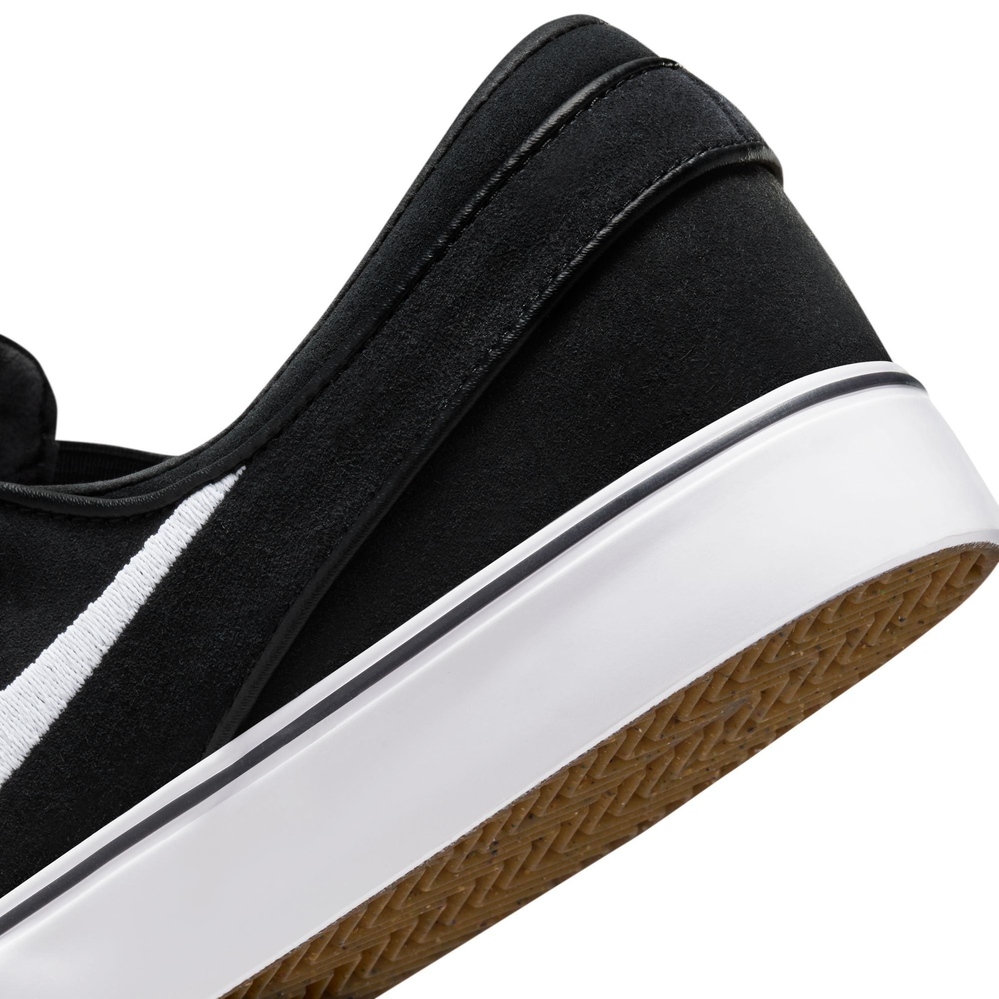 Nike Sb Janoski Slip Black White Black Shoe 9 Suede