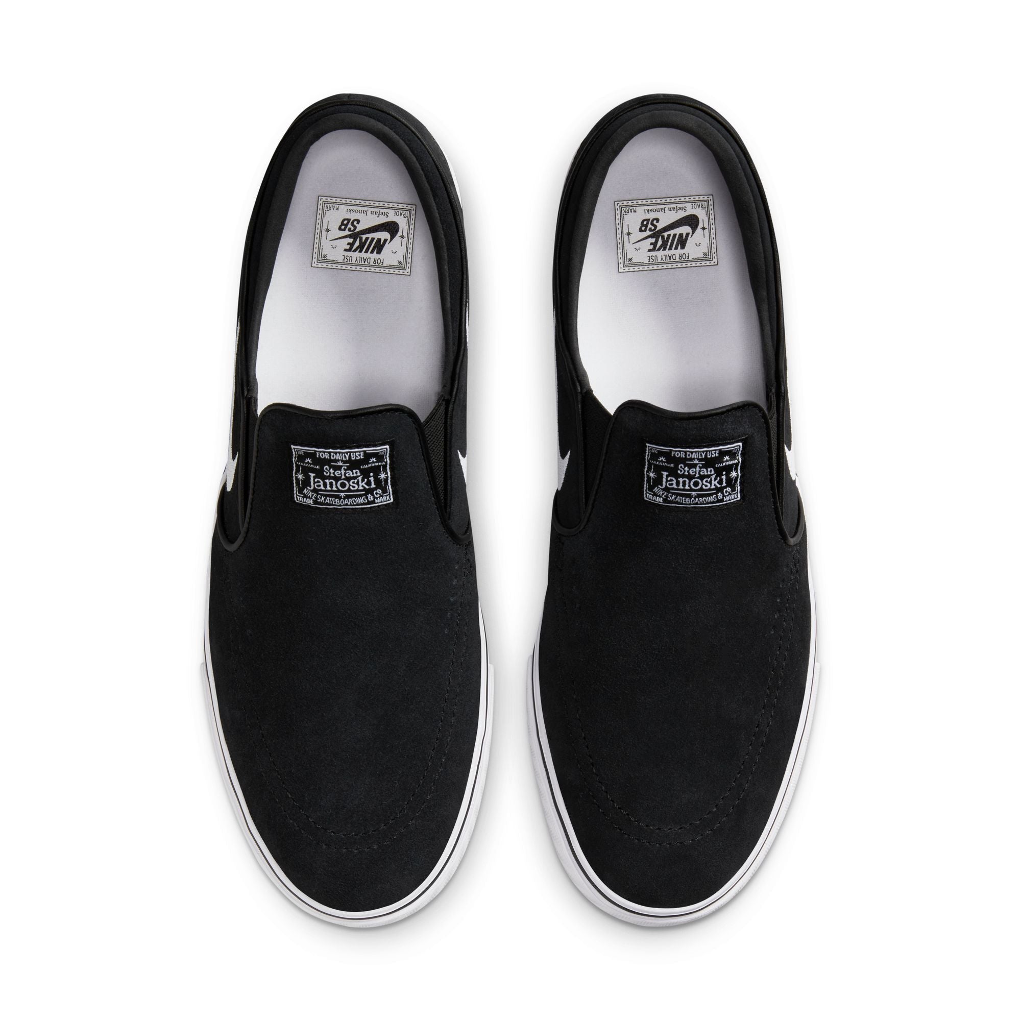 Nike SB - Janoski+Slip in Black/Black/Black/White – Primary