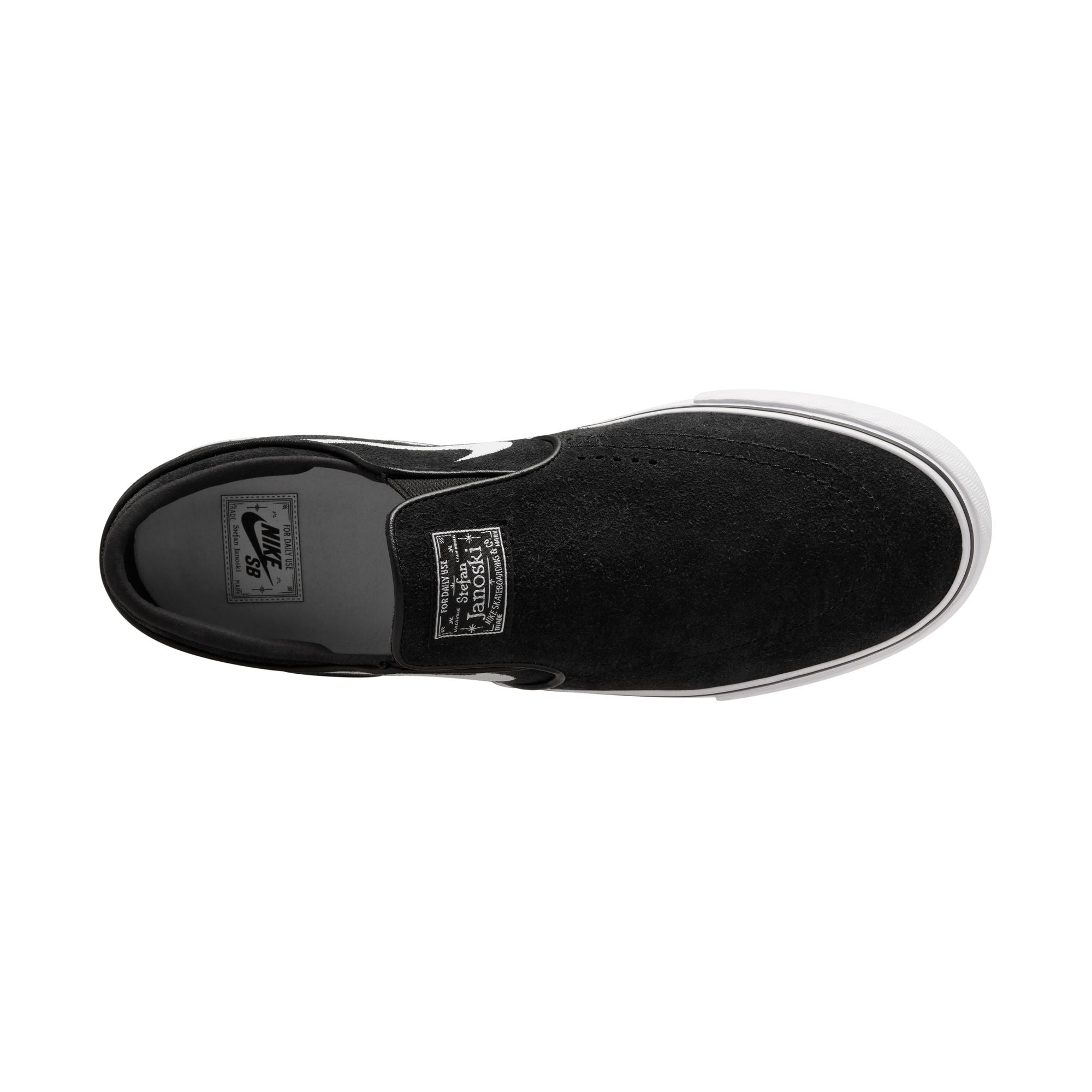 Nike SB - Janoski+Slip in Black/Black/Black/White – Primary