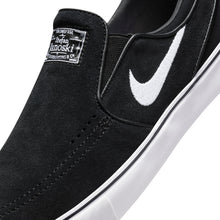 Load image into Gallery viewer, Nike SB - Janoski+Slip in Black/Black/Black/White
