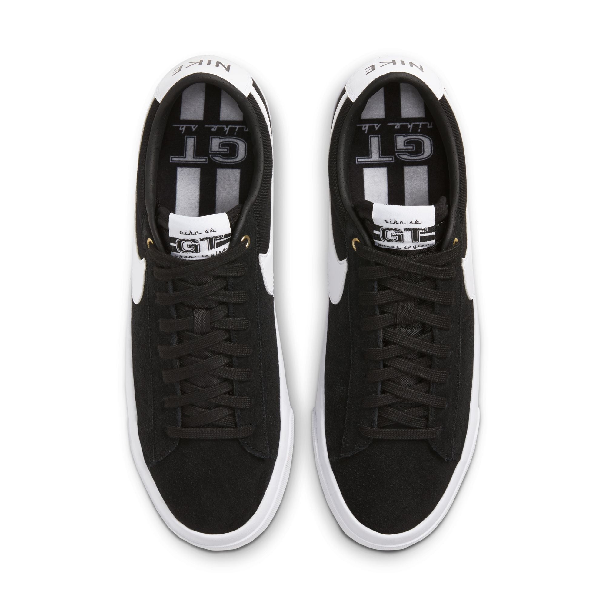 Nike SB - Zoom Blazer Low Pro Gt in Black/White – Primary Skateboards