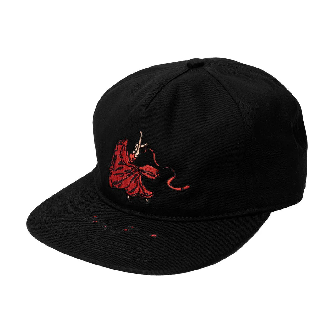 Passport - Red Flag Workers Cap in Black