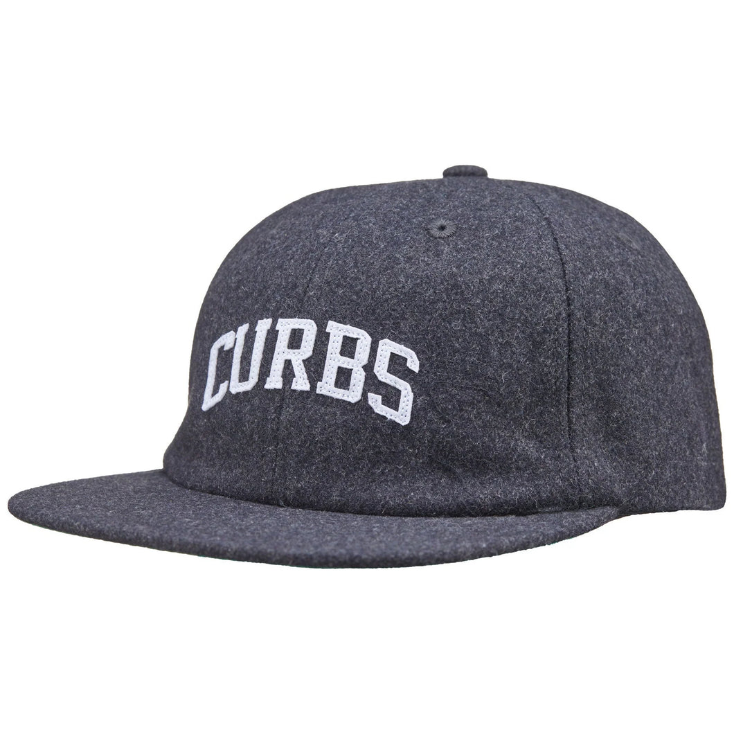Real - Curbs Strapback in Charcoal