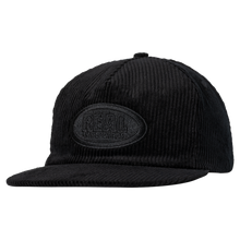 Load image into Gallery viewer, Real - Oval Snapback in Black/Black

