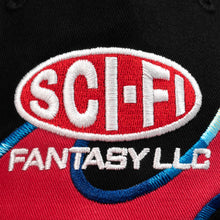 Load image into Gallery viewer, Sci-Fi Fantasy - Flame LLC Hat in Black
