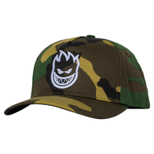 Load image into Gallery viewer, Spitfire - Bighead Hat in Woodland Camo/White
