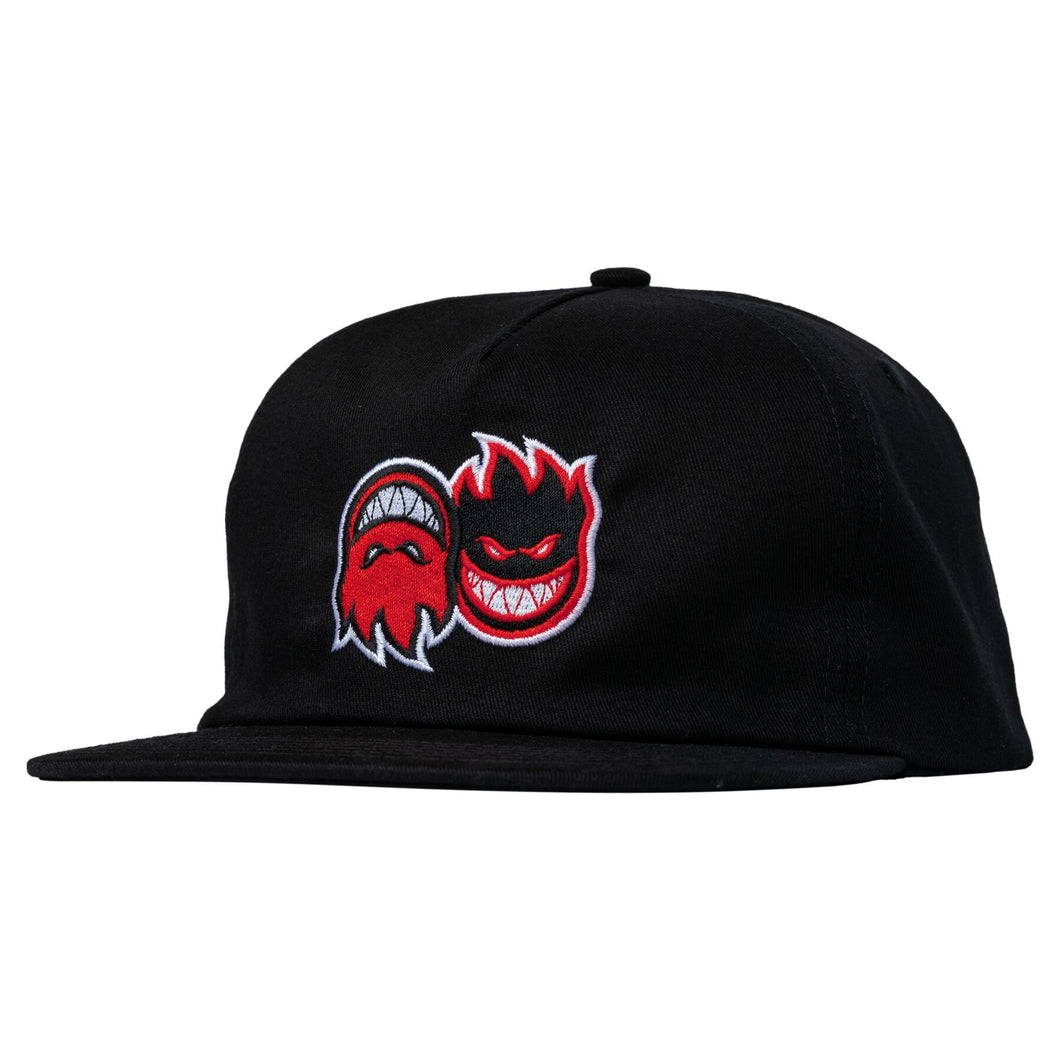 Spitfire - Eternal Fill Snapback in Black/Red