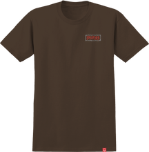 Load image into Gallery viewer, Spitfire - Gas Mask Tee in Dark Chocolate
