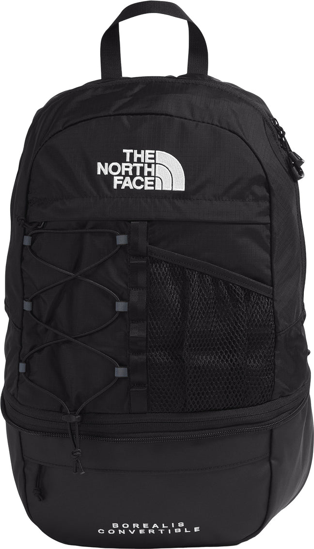 The North Face - Borealis Convertible Pack in TNF Black/TNF Black