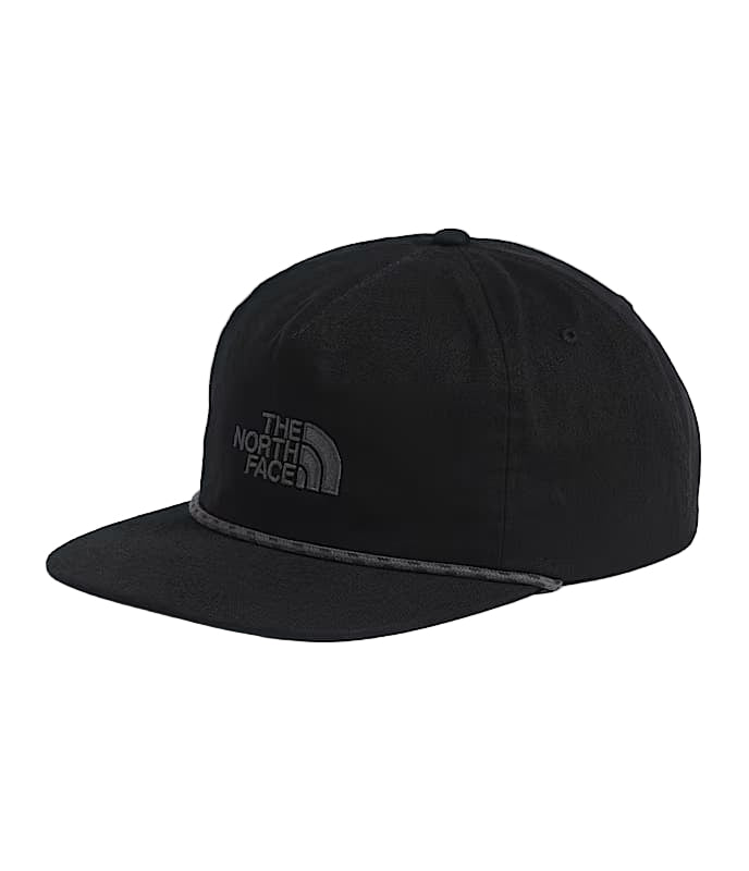 The North Face - Norm - 5 Panel Hat in TNF Black/Asphalt Grey