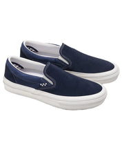 Load image into Gallery viewer, Vans - Skate Slip-On in Deep Navy/Vintage White
