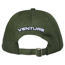 Load image into Gallery viewer, Venture - Retro V Snapback in Olive/Denim
