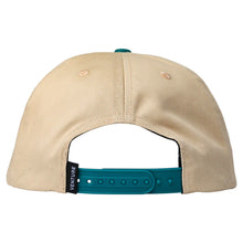 Load image into Gallery viewer, Venture - Heritage Snapback in Tan/Jade
