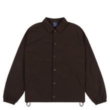 Load image into Gallery viewer, Dime - Cursive Coach Jacket in Espresso
