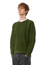 Load image into Gallery viewer, Dime - Wave Knit Sweater in Pine
