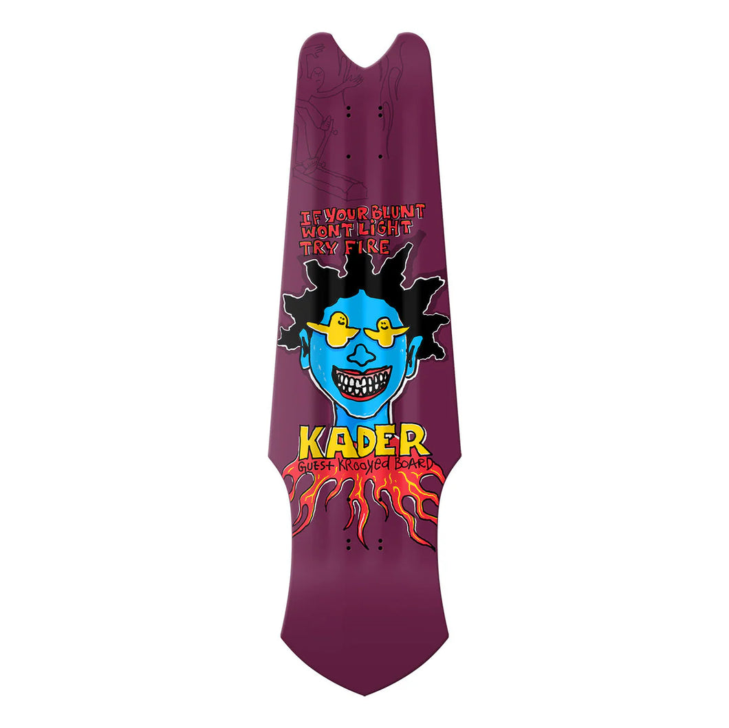Krooked - Kader Guest Tri-Plane Deck in 9.75